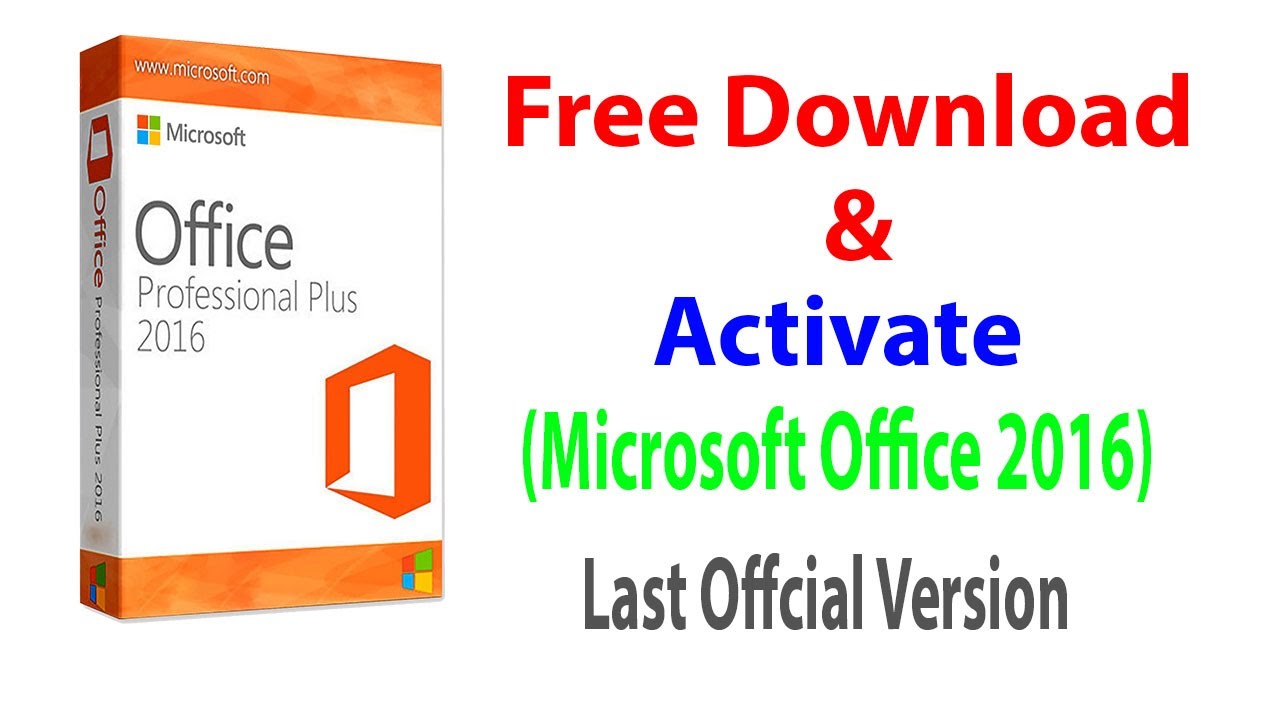 microsoft office 2016 free download crack full version 64 bit